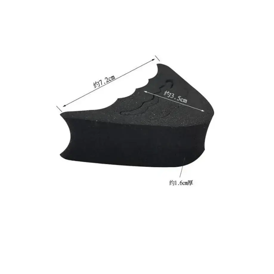 1 Pair Shoe Toe Plug Adjustable Size Anti Pain Forefoot Pad High Heels Filled Non Slip Soft And Thick