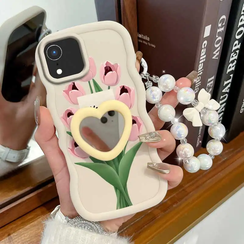 3-Piece Set: Stay Happy Phone Case, Lanyard & Stand