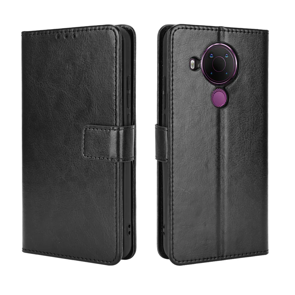cover For Nokia 5.4 Case Premium PU Leather Wallet Leather Flip Case