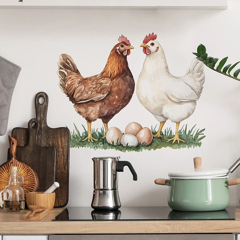 รูปสินค้า สติ๊กเกอร์ตกแต่งผนังสไตล์ Rooster