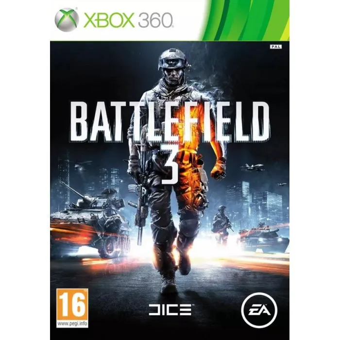 Игра Battlefield 3 (Xbox 360) (rus) б/у | Электроника