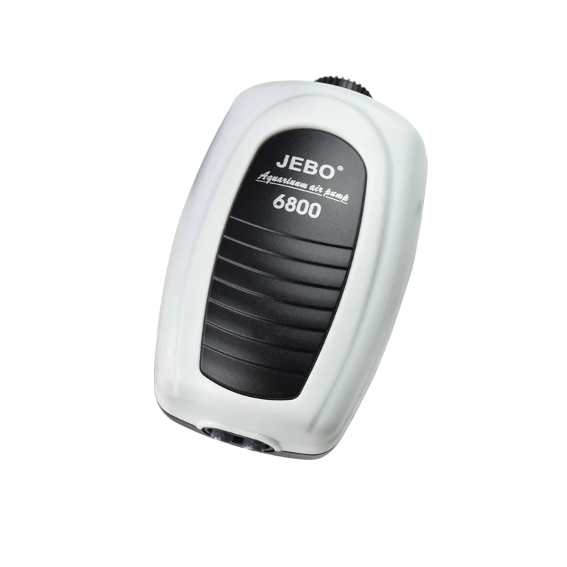 JEBO Aquarium Air Pump Adjustable Air Volume Compressor Oxygen Airpump Single & Double Outlet 220-240V Low decibel