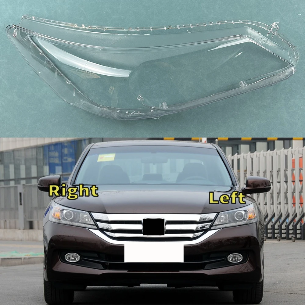 

For Honda Accord Nine Generation 2014 2015 Headlamp Cover Transparent Headlight Shell Lens Plexiglass Auto Replacement Parts