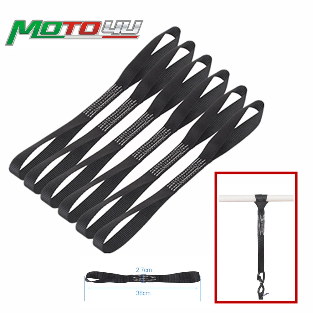 6Pack Soft Loop Straps 1" x 15" Heavy Duty 1500 lbs Safe Working Load Mutipurpose Strap