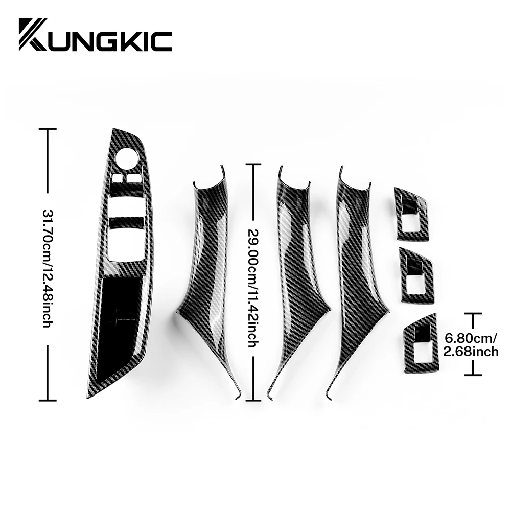 Door Panel Handle For BMW 520i 523i 525i 528i 530i F10 F11 5 Series 2011-2015 ABS LHD RHD