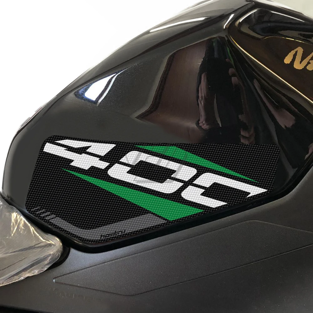 For Kawasaki NINJA 400 2018-2020 Motorcycle Side Tank Pad Protection Knee Grip Anti-slip