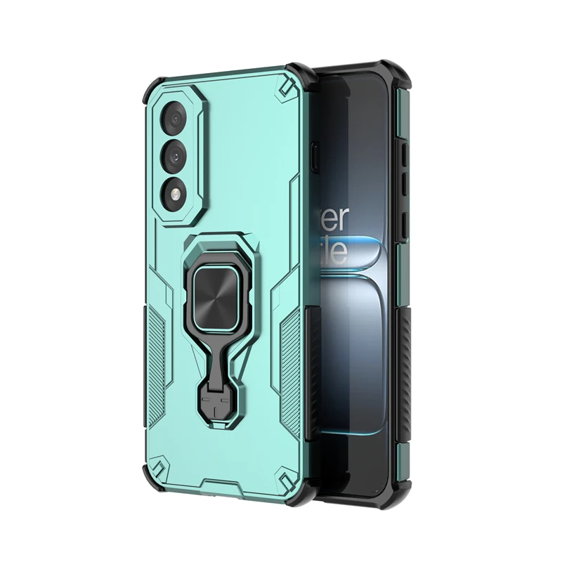 Durable Magnetic Suction Stand Phone Holder Heavy Armor Case