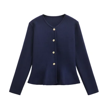 Women Short Skirt Style Hem Cardigan Clothing Button Women Top Autumn Cardigan Casual Sweaters Female Cardigan 9598241 1