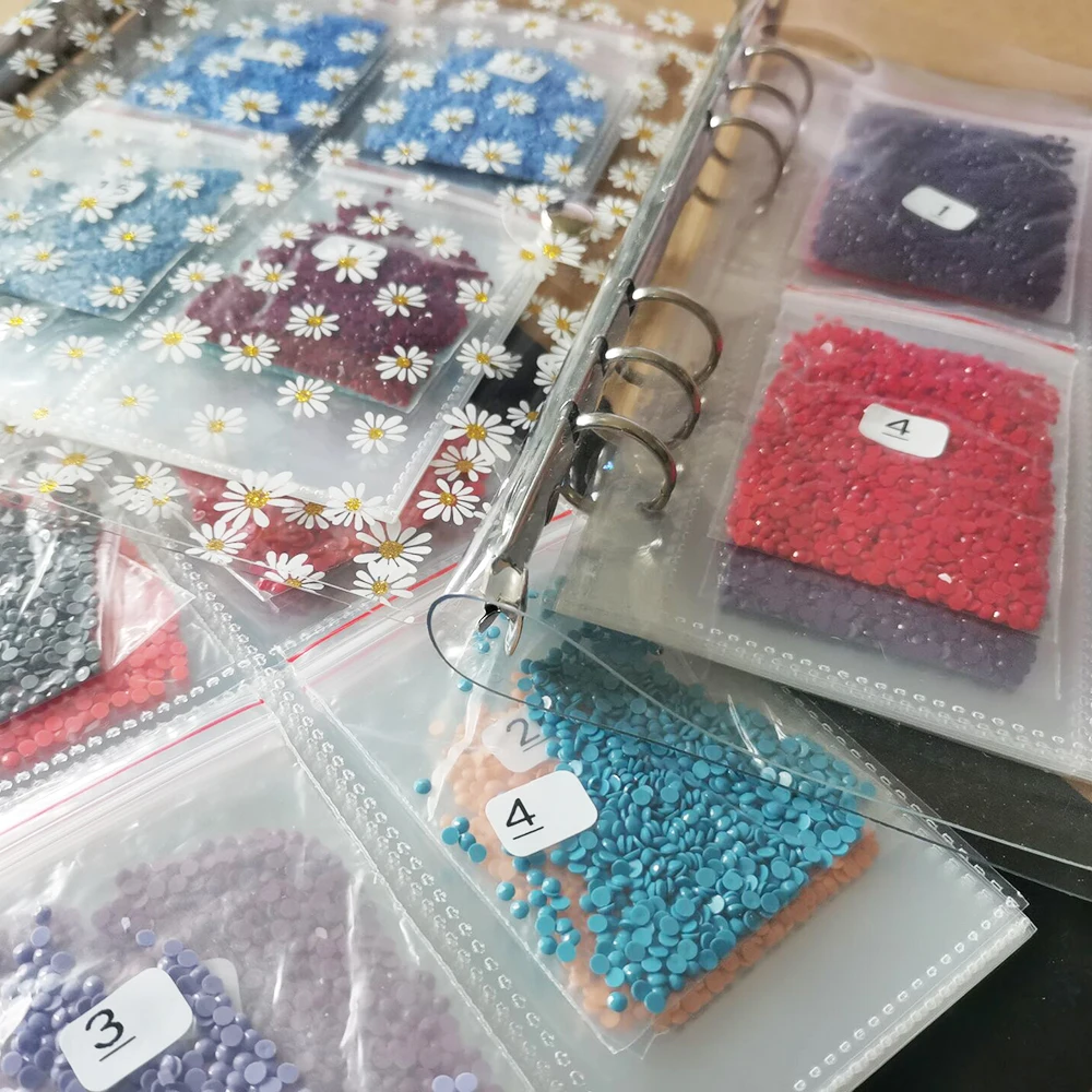 Diamond Painting Storage Containers Beads Storage Book Binder