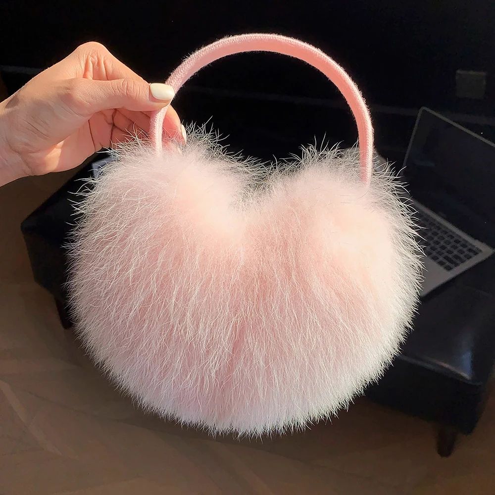 2027 New Winter Natural Real Fox Fur Earmuffs Plush Warm Decorate Women Cute Solid Ear Warmer Headphones Neck Warm Bib Scarf