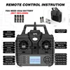 Large Sonar 40GPS Auto Return RC Bait Boat 500M Fixed Speed Cruise Waterproof 3Hopper GPS Smart Remote Control RC Fishing Boat 4