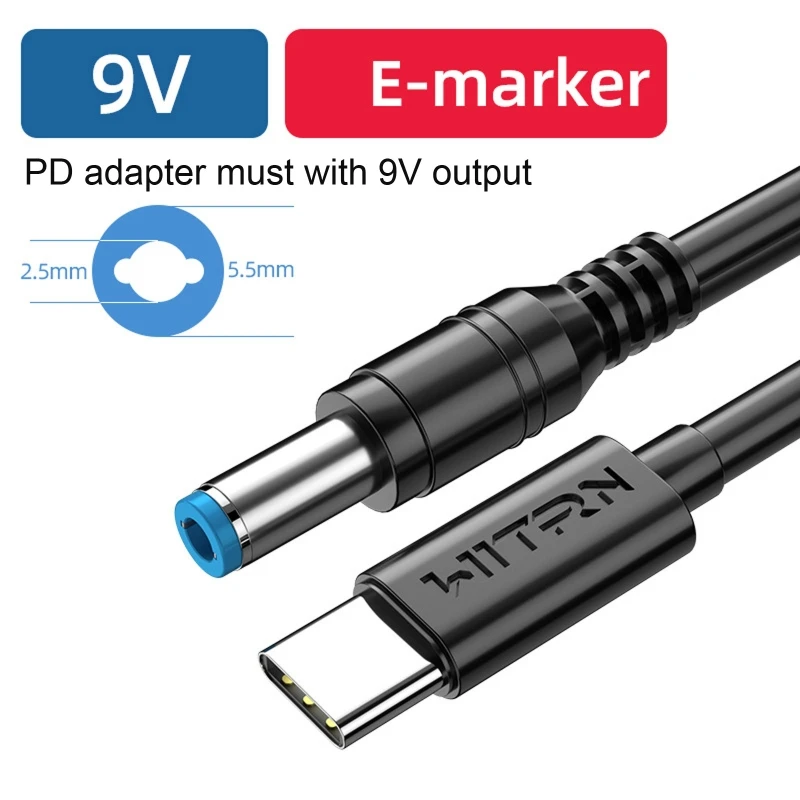  ̺   𵩿 E56B USB C Type-C PD 12V 5.5x2.5mm ȯ ̺