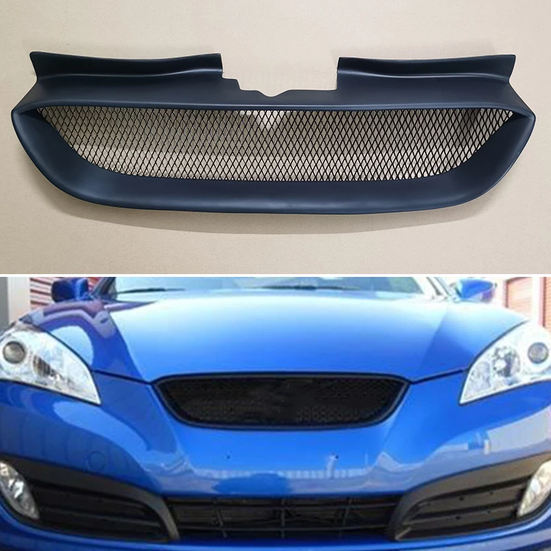 

Подходит для Hyundai Genesis Coupe 2009 2010 2011 год аксессуары комплект кузова передний бампер решетка для гонок