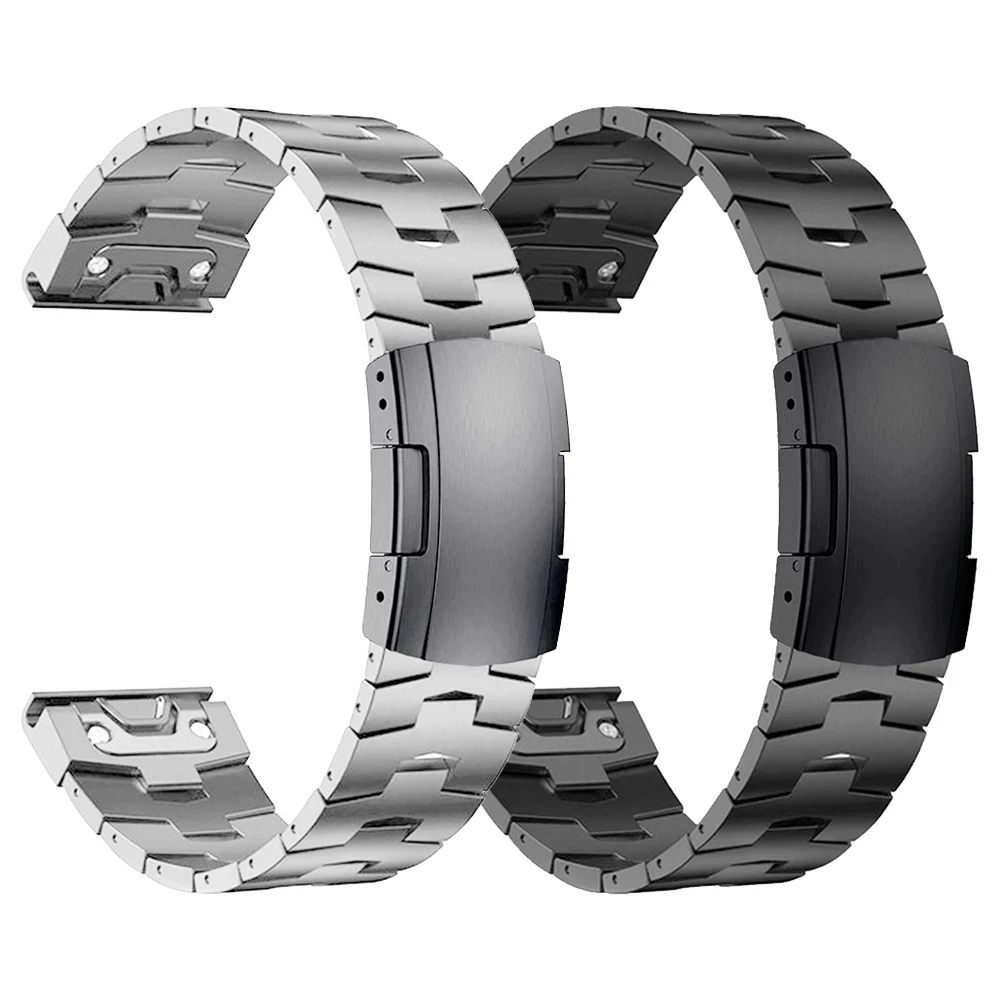 Premium Titanium Alloy QuickFit Watch Band - 22mm/26mm Adjustable Strap