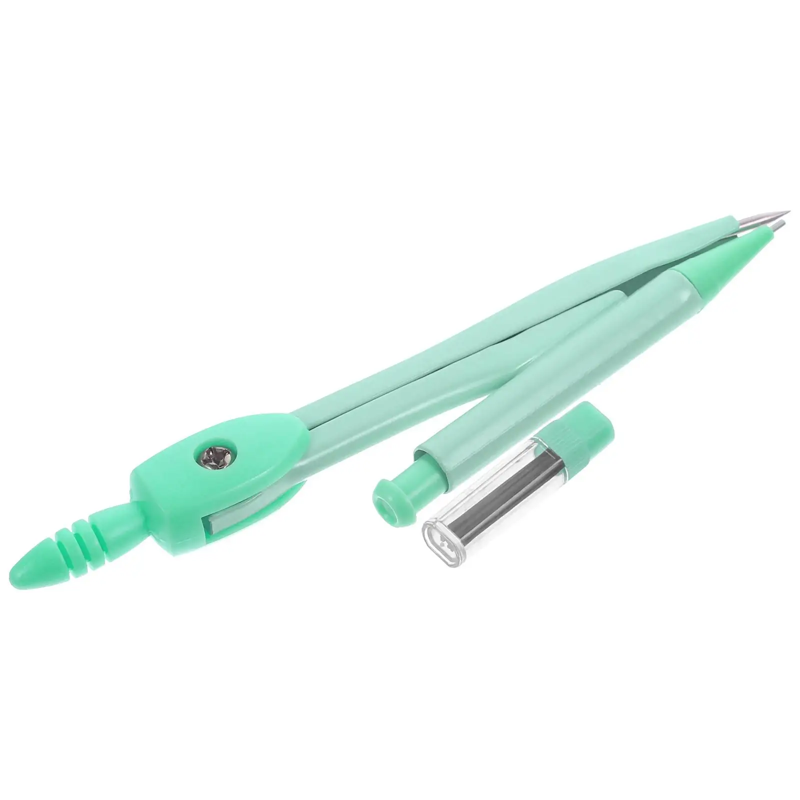 1 세트 금속 나침반 휴대용 정밀 원형 그리기 도구 제도 수학 도구 학습 보조 그리기 나침반 예술