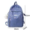 Girl Travel White Book Laptop Backpack New Female Trendy Color Student Bag Fashion Ladies College Backpack Cool Women School Bag 4