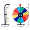 34cm Lottery Activity Turntable Draw Color Tabletop Heavy Duty Spinning Prize Wheel For Show Carnival Win Fortune Spin Games 4