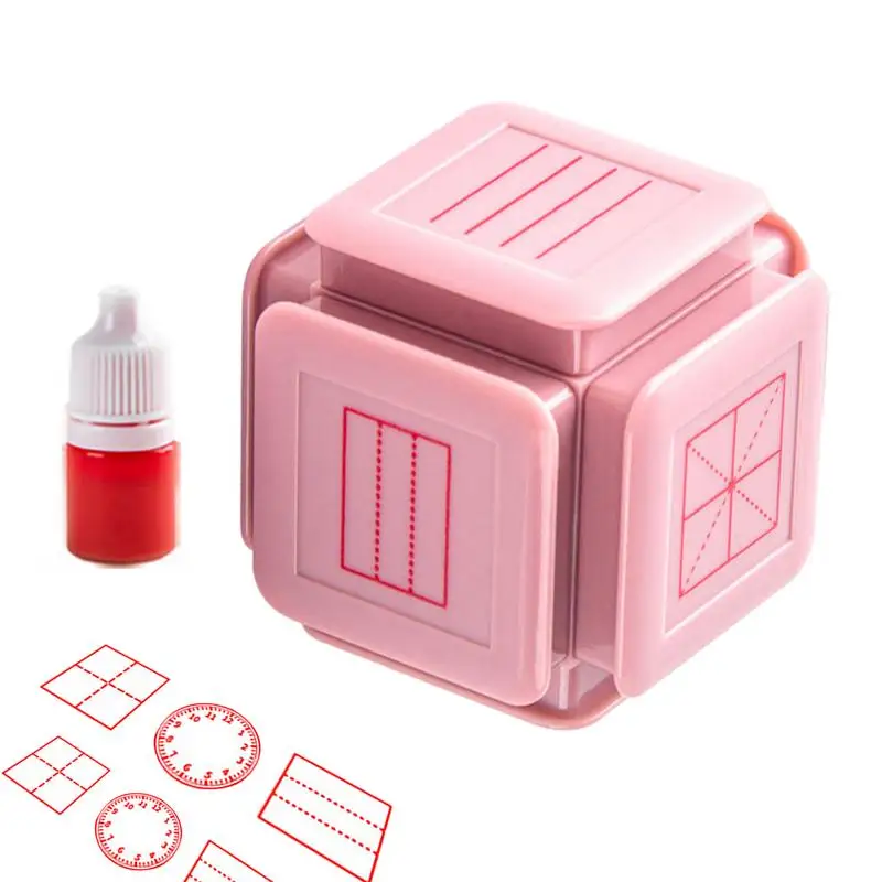 

Zigzag Stamps For Kids Elementary School Supplies Self-Inking Stamps For Classroom Business Paper Work Text Stamps For Kids