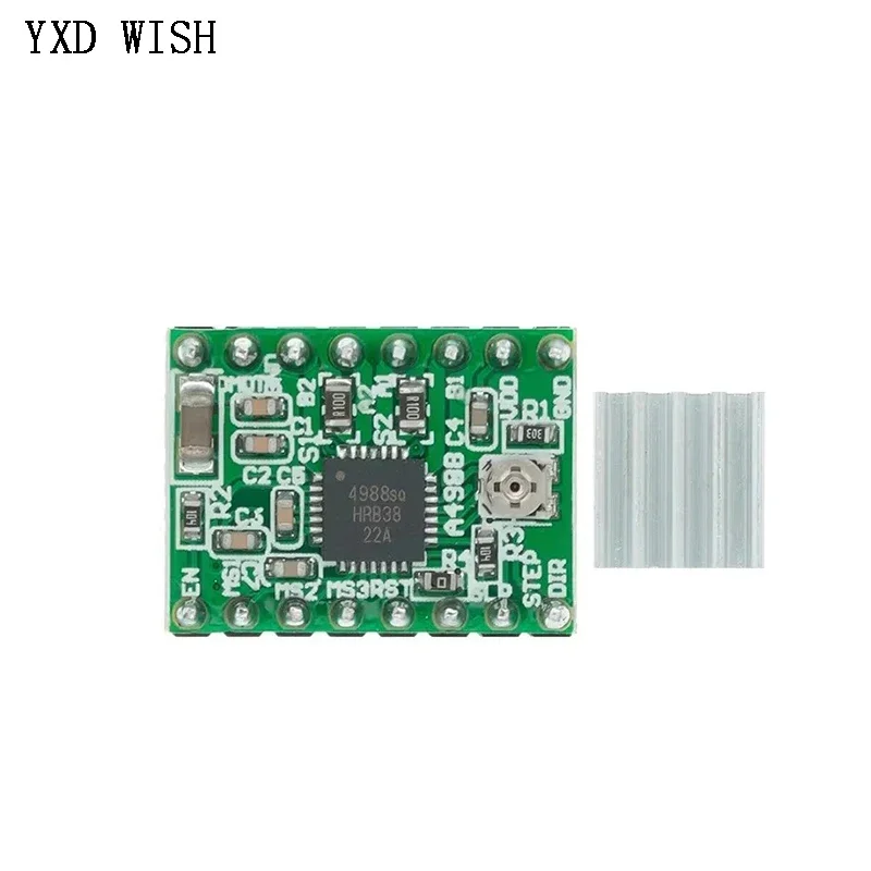 CNC Shield V3 Engraving Machine / 3D Printer / + 4pcs A4988 Stepper Motor Driver With Heatsink Expansion Board For Arduino