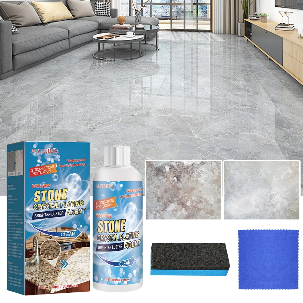 Stone Nano Crystal-Plating Agent Stone Stain Remover Cleaner Polishing and Coating Agent Nano Crystal Plating Liquid