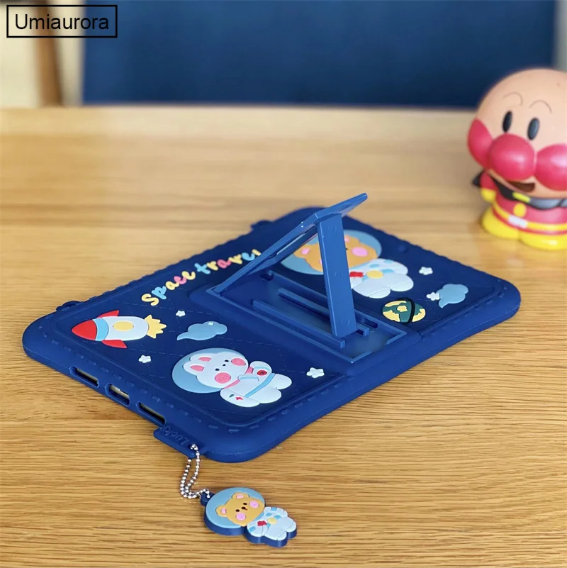 Cartoon Unicorn Silicone Tablet Capa para Samsung