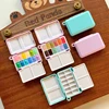 Empty Mini Portable Tri-fold Watercolor Paint Box 12 Grid Travel Palette Artist Beginner Professional Painting Art Supplies 1