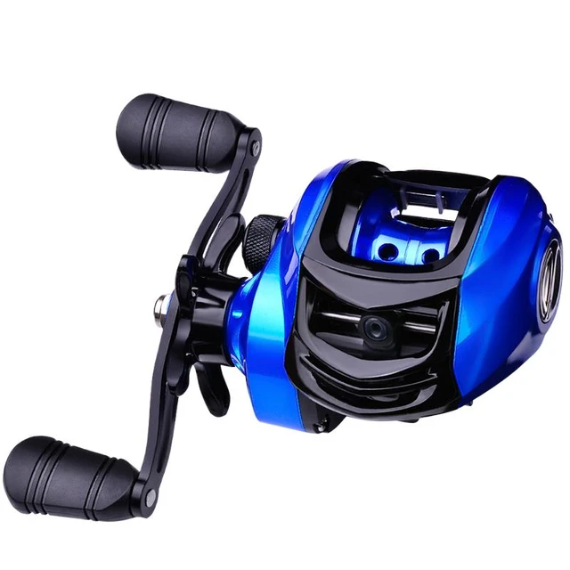 PROBEROS Baitcasting Reels Fishing Reel Blue And Red Color Available Reel  18+1 Ball Bearings