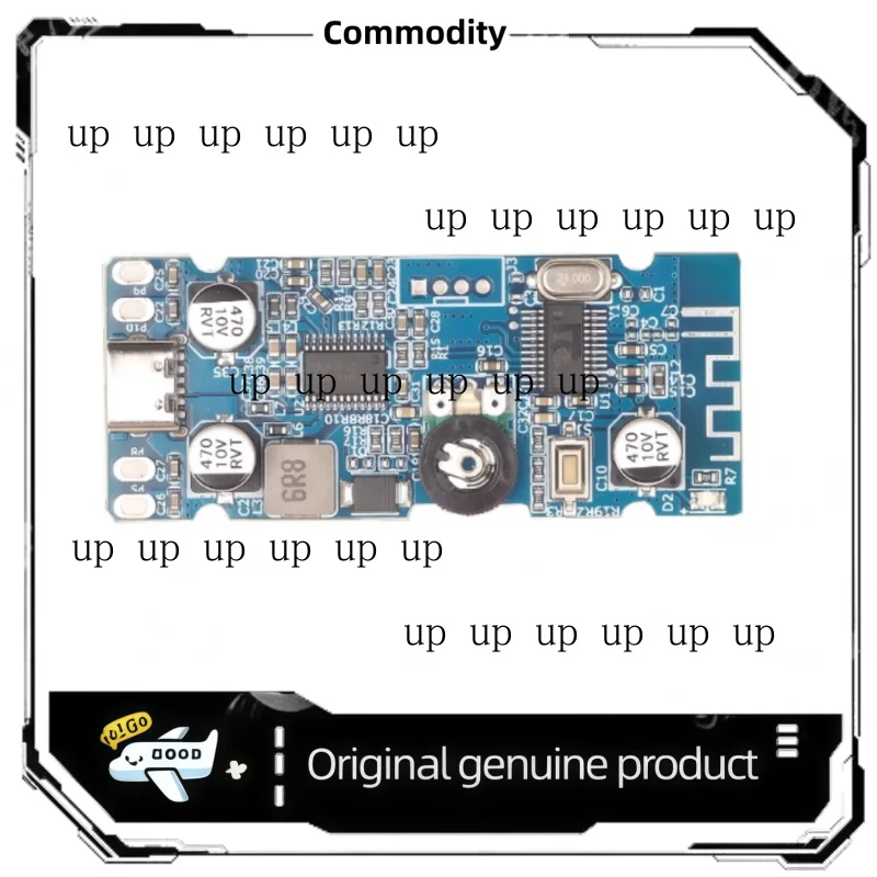 BDM0- 2.0 스테레오 JL TWS MIX3901 2x6W 블루투스 5.0 앰프 보드 5VDC 타입-C 볼륨 조절 모듈 DIY