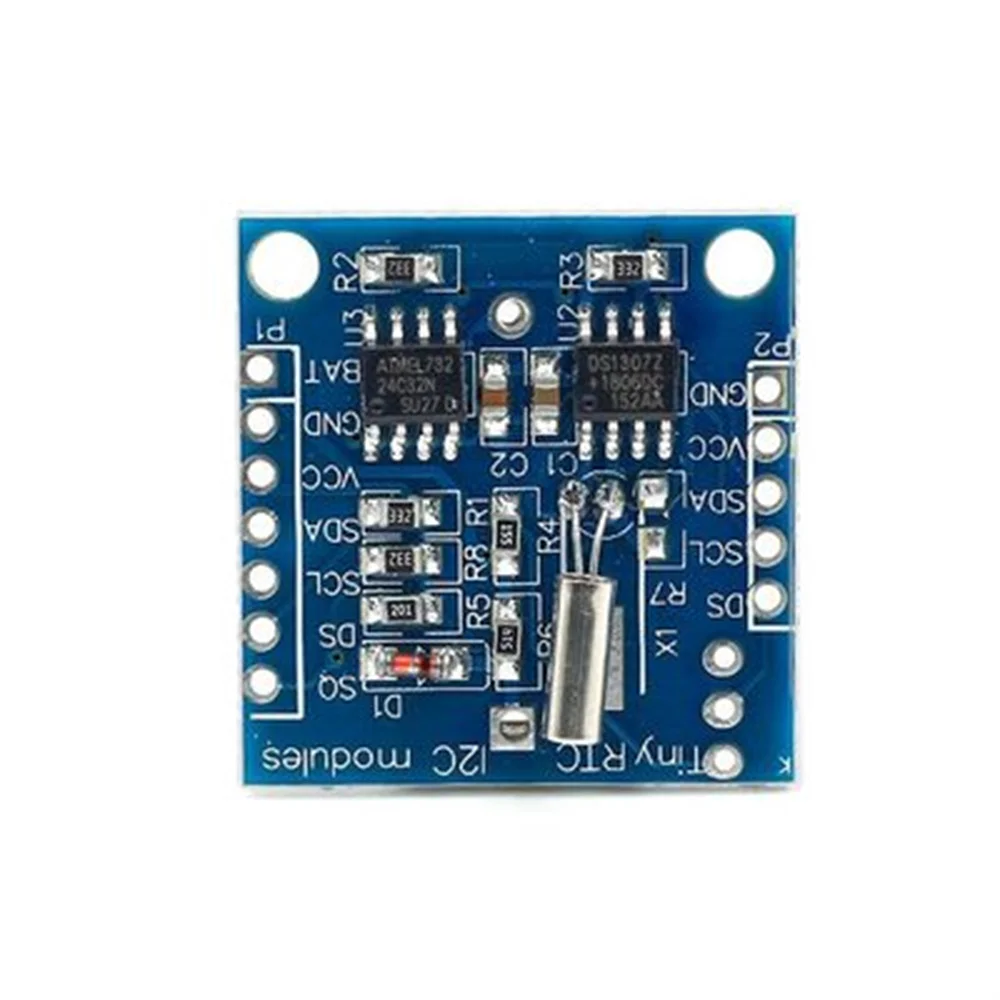 

Tiny RTC I2C modules 24C32 memory DS1307 clock RTC module (without battery) for arduino