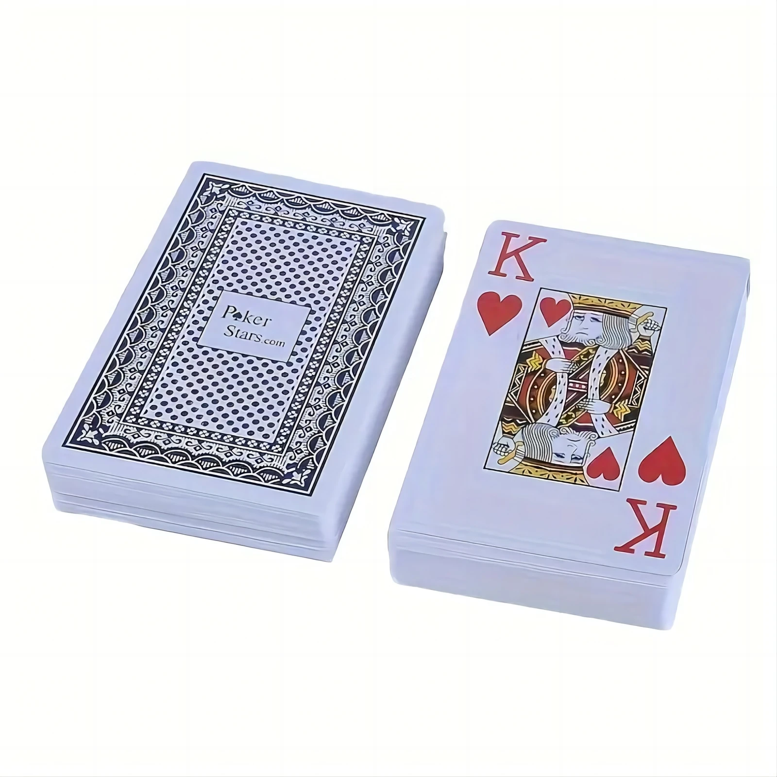 Waterproof Baccarat Texas Hold'em Plastic Playing Cards PVC Poker Club Cards Wear-resistant 2.48*3.46 inch playing cards plastic playing cards