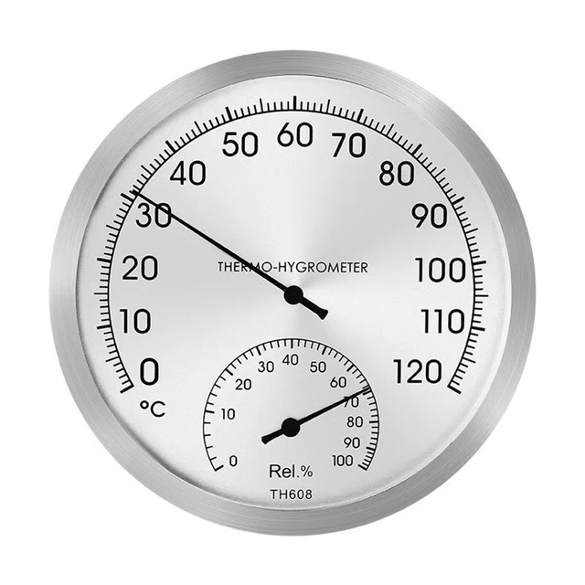 Stainless Steel Room Temperature Thermometer