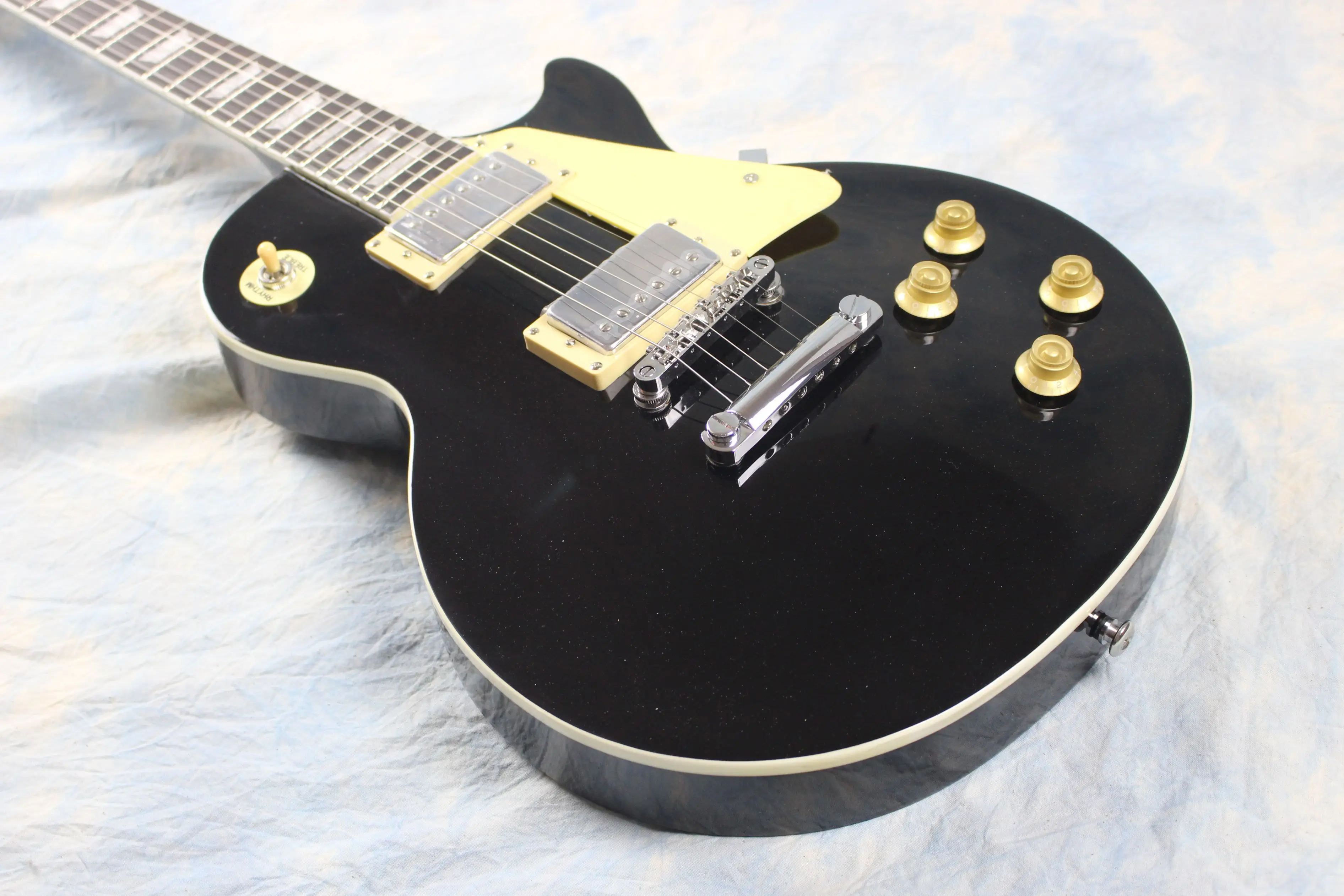 Gleeson Hot Sale LP Electric Guitars Mahogany Material Chrome Hardware