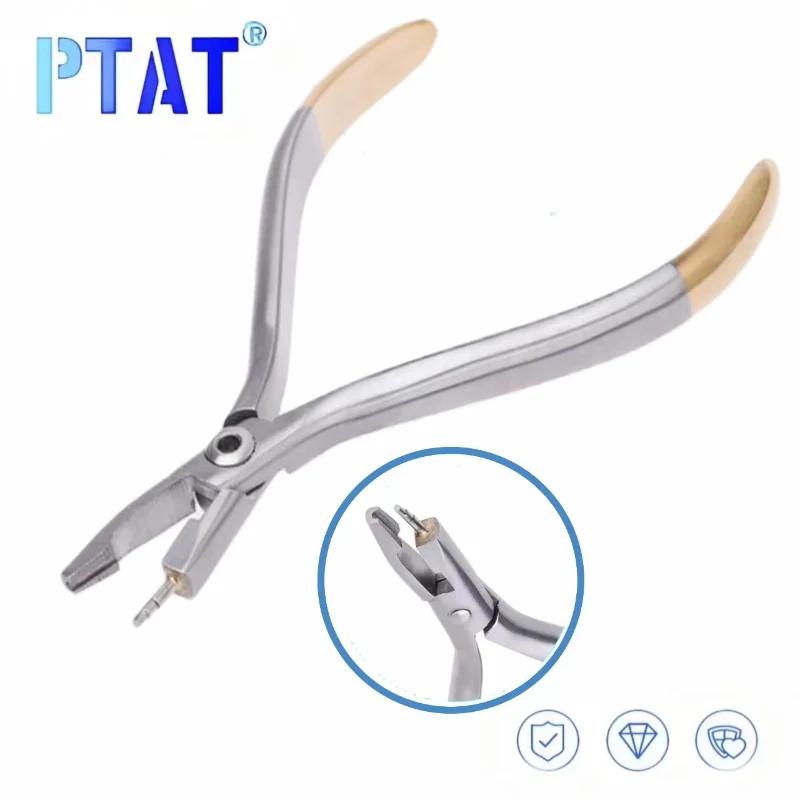 

Dental Yong Loop Bending Plier Orthodontic Omega Loop Forming Pliers Arch Wire Bending Dentist Forceps Tool Lab Instrument