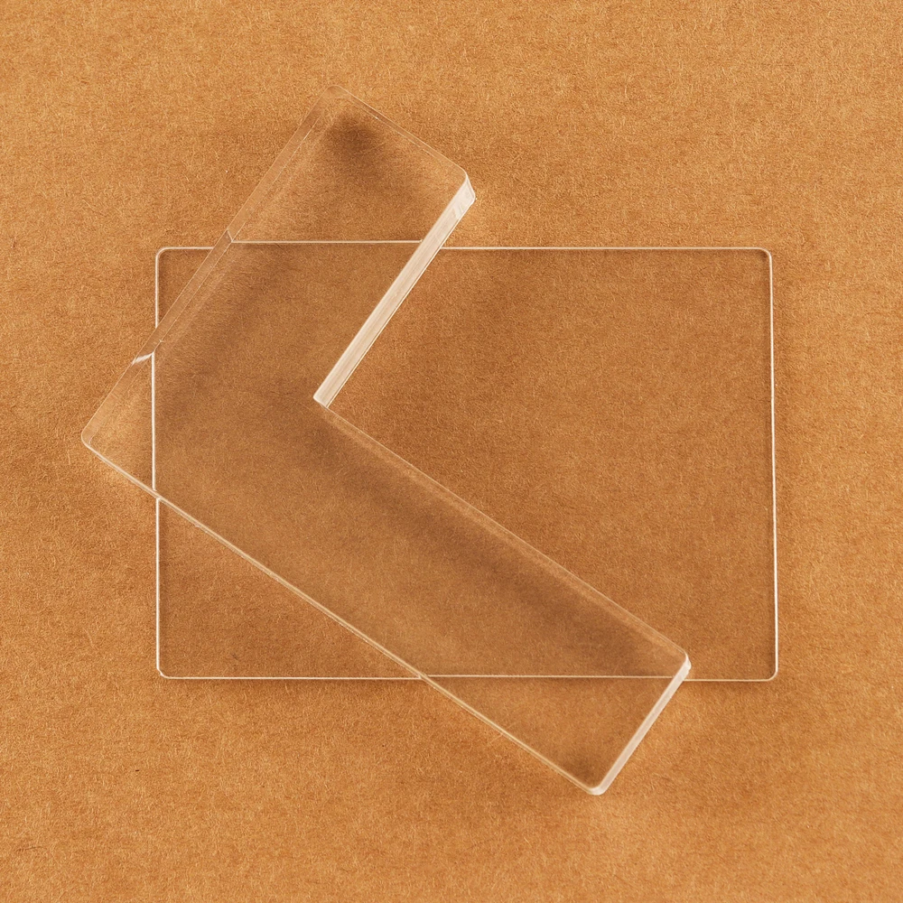 2pcssetLshapedPositionerClearAcrylicStampPositionerKit