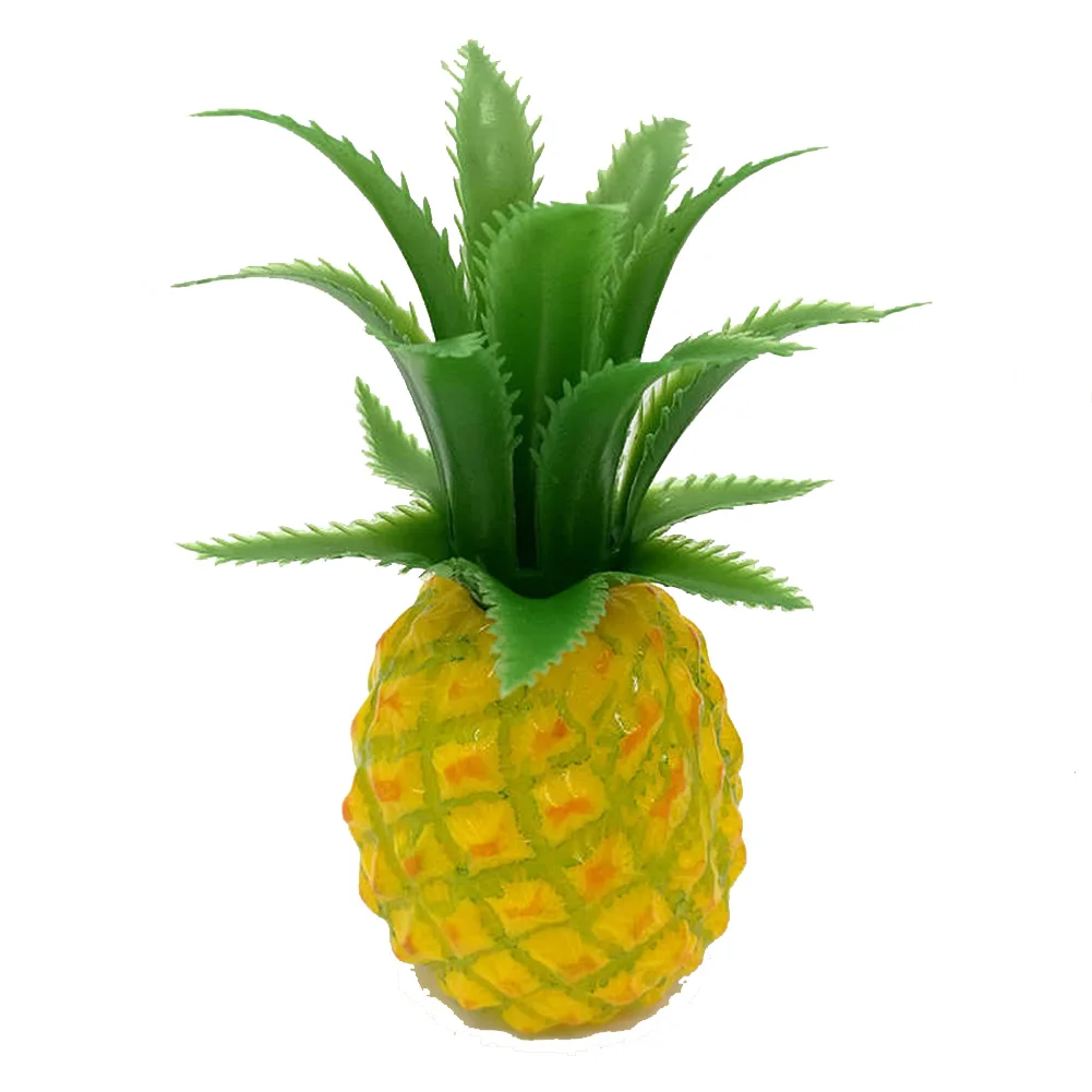 Fruits Artificial Pineapple Lifelike Foam Decoration Display Fake Imitation Plastic Realistic Durable Practical