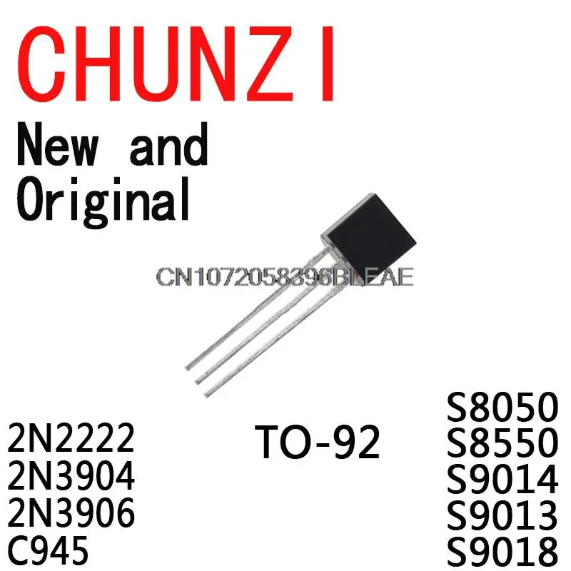 600 Pz 15 Valore X 40 Pz Transistor To-92 Assortimento Box Kit Transistor 2 N2222 2 N3904 2 N3906 C945 S8050 S8550 S9014 S9013 S9018
