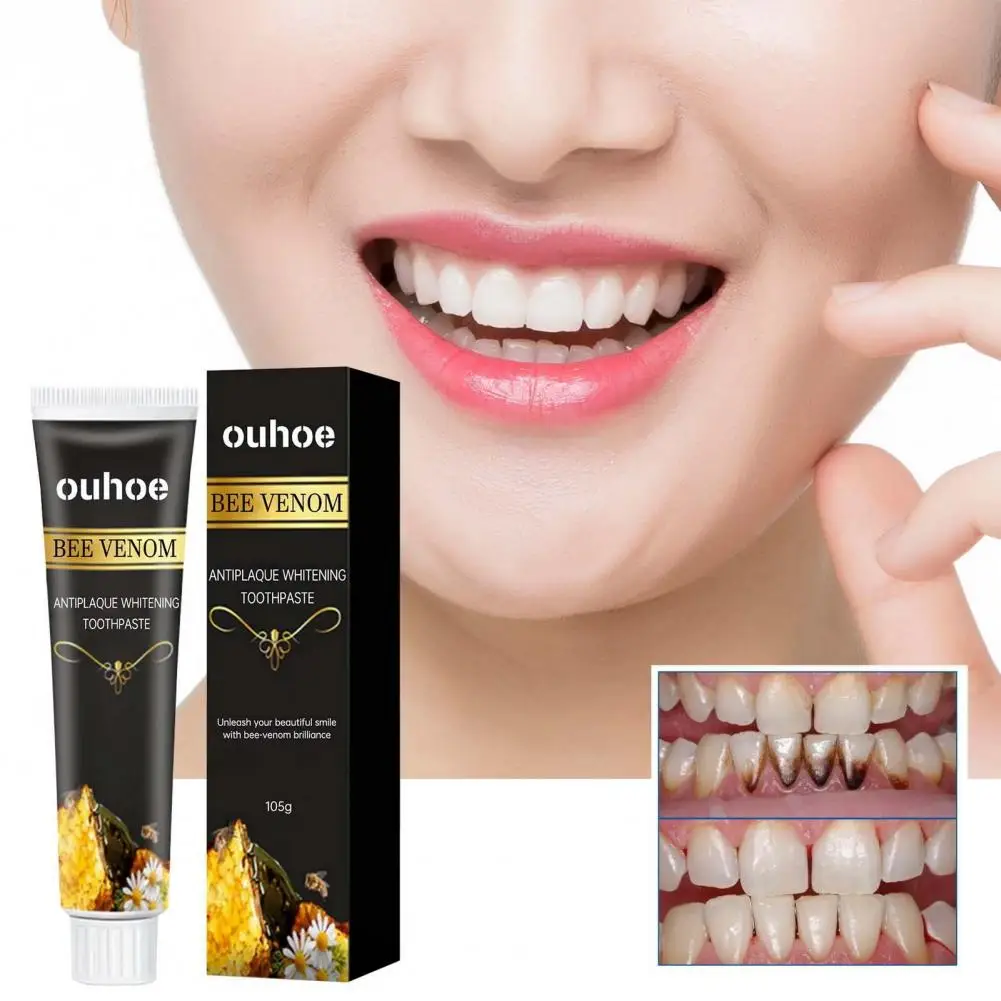 

Toothpaste For Strong Teeth Gums Advanced Whitening Toothpaste For Teeth Healthy Gums Odor-free Breath 105g Easy To Use