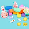 Diy 3D Color Super Light Clay Air Dry Ultra Soft Safe Slime Modeling Magic Gift Handmade Kit Bag Toy for Kid Art Craft Home Play 3