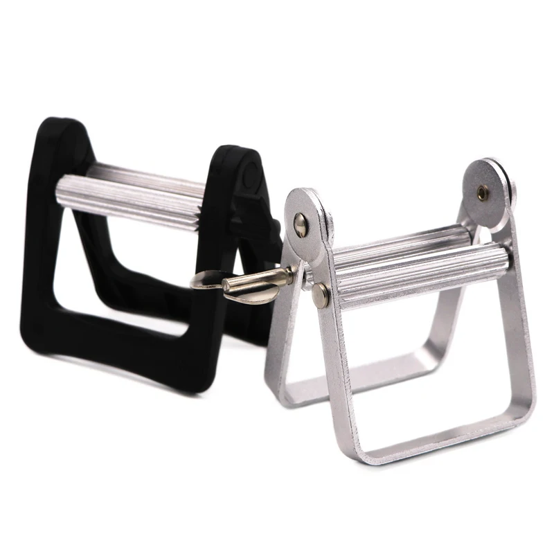 1pcs Tube Squeezer Lazy Toothpaste Dispenser Metal Squeezing Tools Hair Color Dye Cosmetic Paint Squeezer Tube Wringer 4
