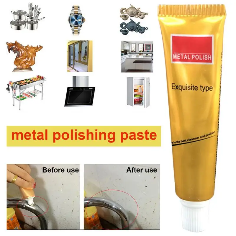 Metal Polish Cream All Metal Polish Cream Clean Polishing Paste Antique Coin Rust Remover For Most