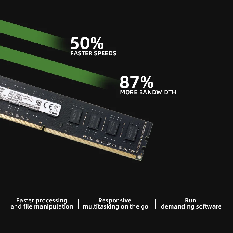 DDR3 8GB 4GB Desktop Ram Memory PC3 1.5V 1333Mhz 1600Mhz Non-ECC DIMM Computer Memories desktop ram memory desktop memory