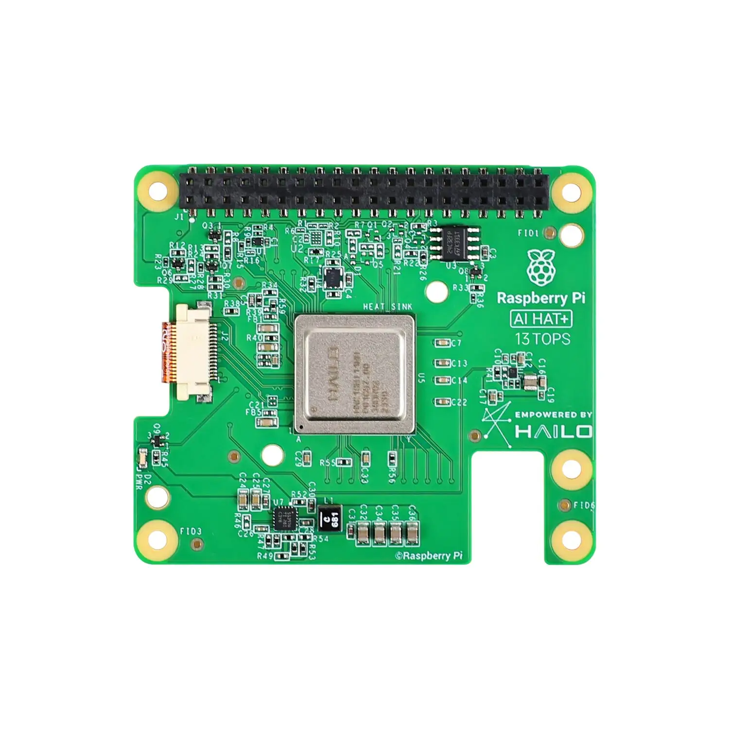 Hailo AI acceleration module(raspi5用) Hailo AI acceleration module(raspi5用)