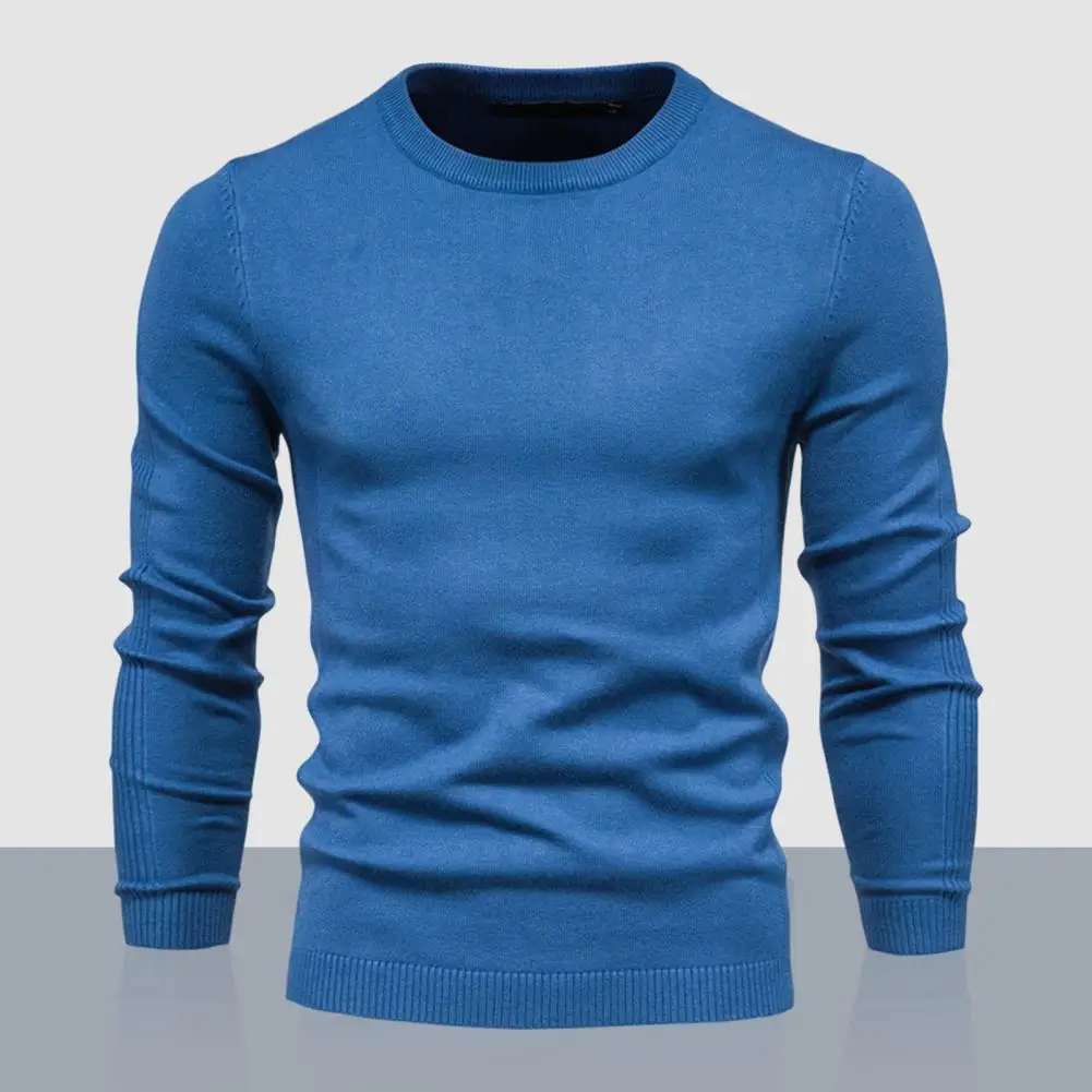 

Men's Pullover Solid Color British Sweater Casual Vintage Sweater Men's Design Men's Knitwear Sweater Men