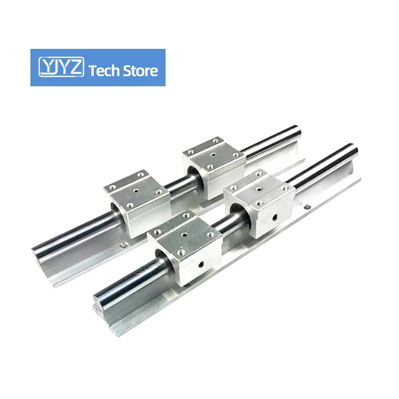 

2PCS SBR40 Linear Guide Rails Length 150-150mm With 4PCS SBR40 Slider Standard CNC Parts Extended Complete Models Wholesale