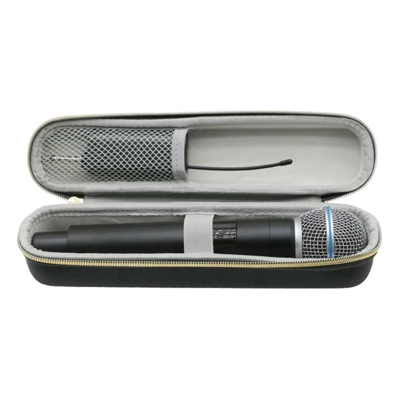 

Portable EVA Case Carrying Storage Bag for BETA58A Microphone for Travel Office Home, Case Only P9JB