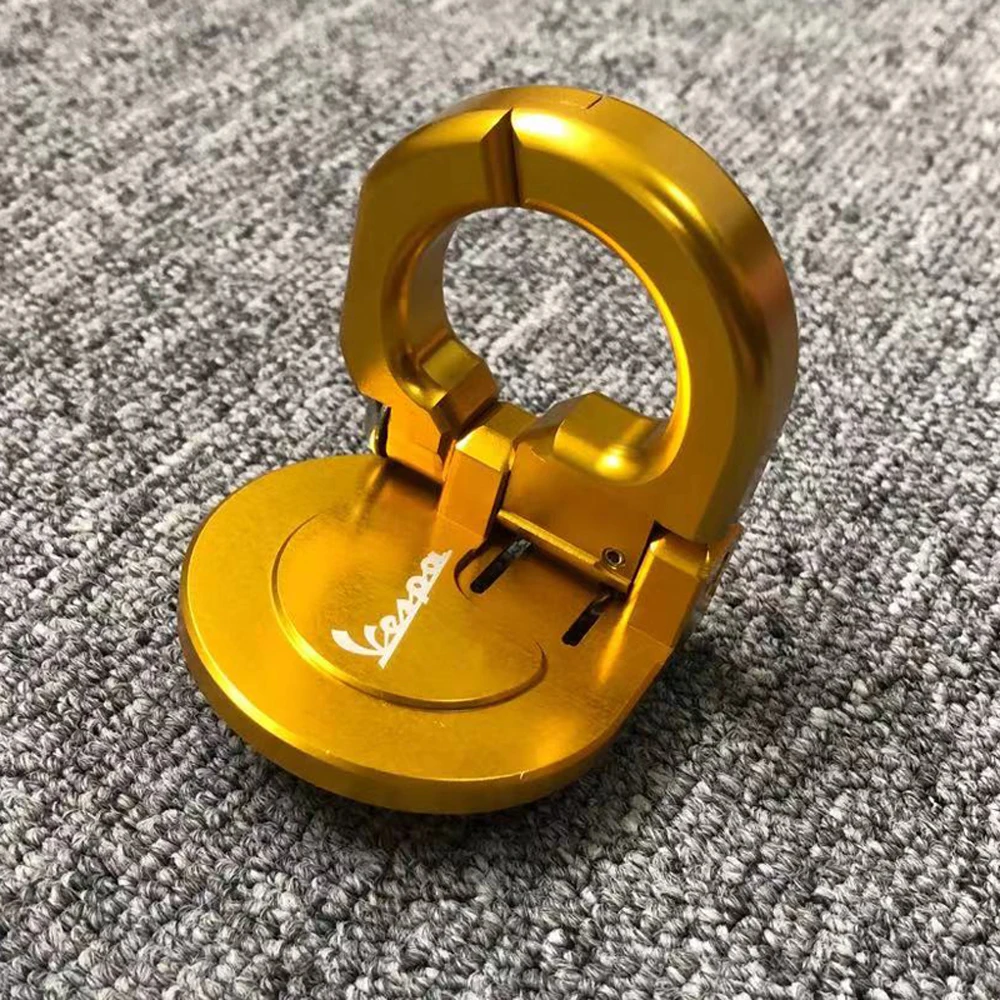 

For Piaggio Vespa GTS 300 300ie GTS300 Aluminum Scooter Foldable Helmet Lock Hook