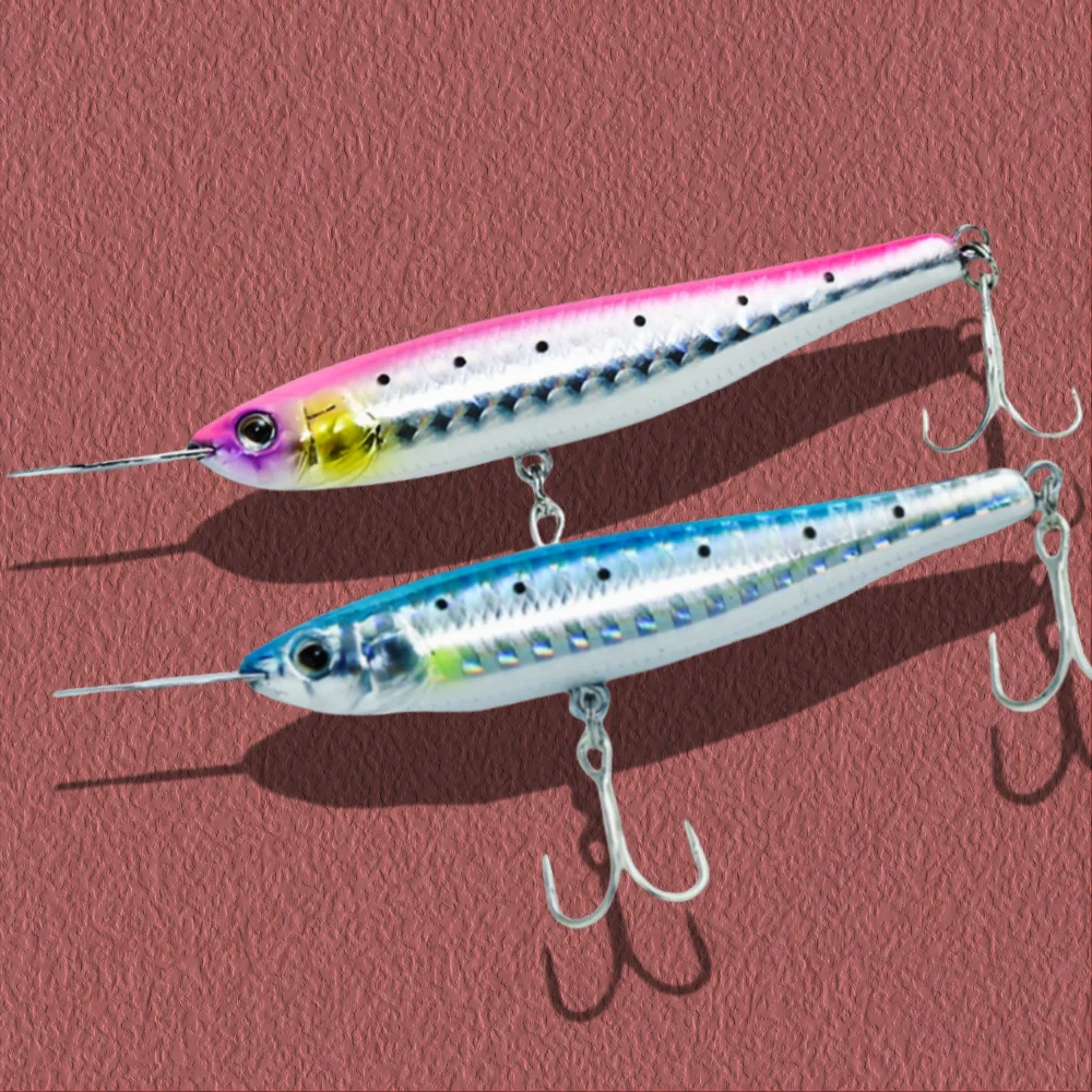 Riser Bait 004 007R Köder Bleistift Angelköder Minnow Wobbler 40/70 mm Topwater Künstlicher Jackall-Köder für Salzwasserforellenbarsch