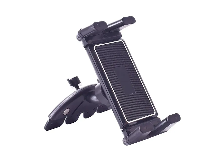 Universelle Autohalterung [2 in 1] CD-Steckplatz-Autohalterung für 7-12,4 Zoll Tablet, CD-Player-Handyhalterung für 3,5-7 Zoll Smartphone – Detail 1