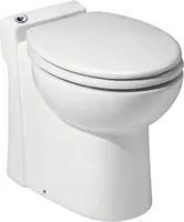 Sanicompact Dual flush System Residential squat toilet  white toilet bowl  squat potty Modern squatting toilets 1