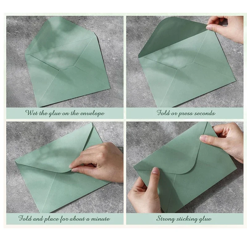 Kraft Paper Mini Envelopes 50pcs/lot 18.4*13.3cm